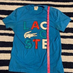 Lacoste Sport Mens Blue T-Shirt Size 3